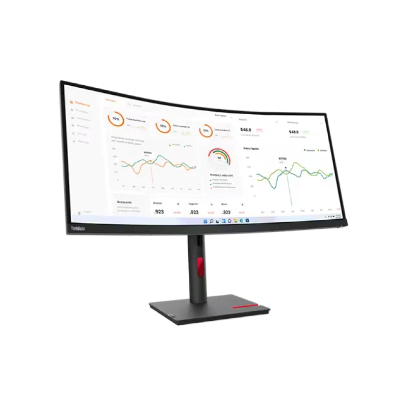 Lenovo ThinkVision T34w-30 34" Monitor 63D4GAR1WW