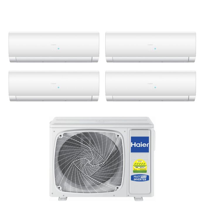 HAIER SYSTEM 4 AIRCON-5 TICKS 4U80SH1SRA/4XASW25S2SF2FA2