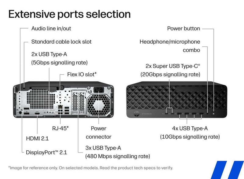 HP EliteDesk 8 SFF G1i Desktop AI PC