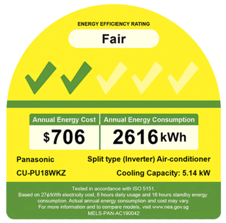 Panasonic System 1 18,000 Btu Aircon