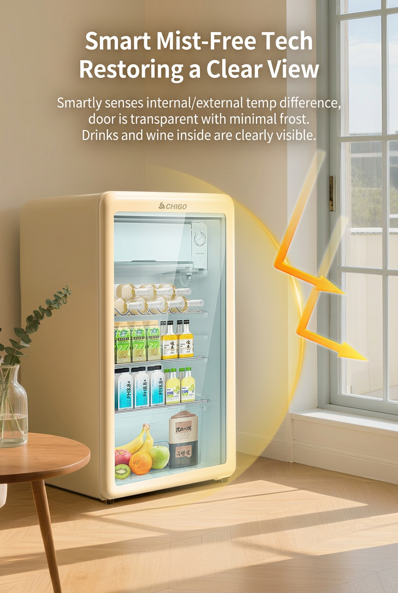 Chigo Beverage Refrigerator English description banner 12