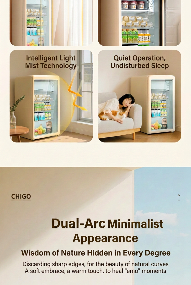 Chigo Beverage Refrigerator English description banner 05
