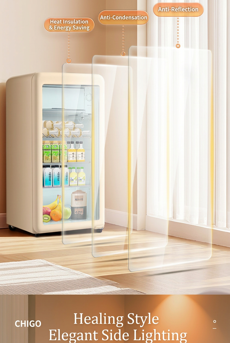 Chigo Beverage Refrigerator English description banner 10