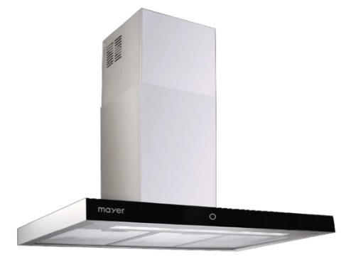 Mayer MMGH793HE 76cm 3 Burner Gas Hob + MMCH407I 90cm Chimney Hood + MMDO8R 60 cm Built-in Oven with Smoke Ventilation