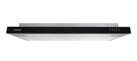 Mayer MMGH792HE 76cm 2 Burner Glass Gas Hob +  MMSI900LEDHS 90cm Semi-integrated Slimline Hood