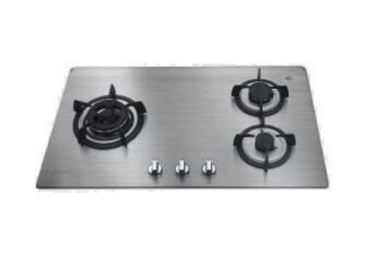 Ellane 60cm/90cm Slimline Hood With Black Panel EH-9180 + Ellane OS-812SV 86cm 3 Burner