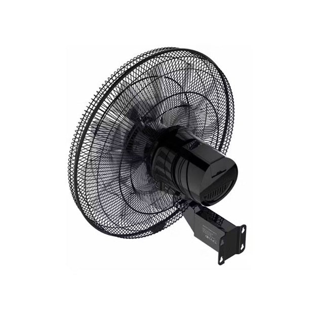 EuropAce ERC5183EWDCR 18-inch DC Circulator Wall Fan - Black