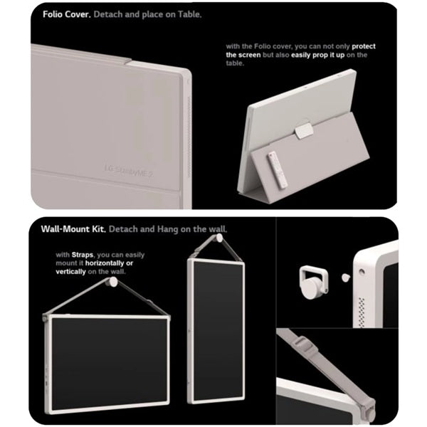 LG 27LX6TDGA 27" Stanbyme Touch Screen QHD Display (Gen 2) Free TONE-T90S Earbud (Random Col) Redeem LG by 31 Jan 26