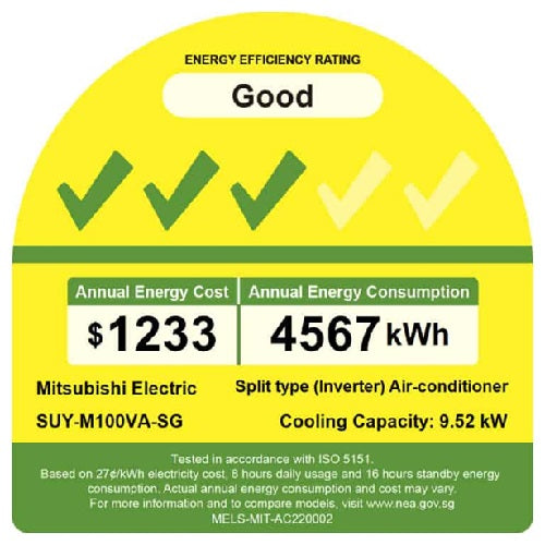 Mitsubishi SUYM100VA/PLYM100EA Cassette Aircon