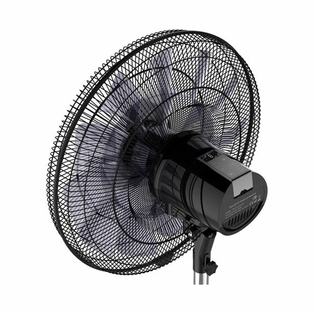 EuropAce ERC8183ESDCR 18-inch DC Circulator Stand Fan - Black