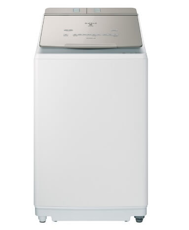 Hitachi R-WXC620KS-XK/XW (Crystal White) Multi Door Refrigerator (500l)+Hitachi BW-DX105FJ Top Loading Washer Dryer (Wash 10.5 kg / Dry 5.5kg)