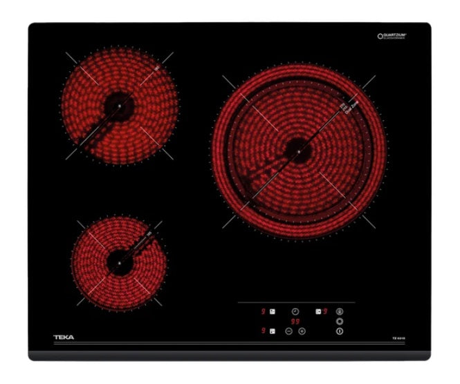 Teka TZ 6315 60cm Built-in Vitroceramic Hob With 3 Zones and Touch Control