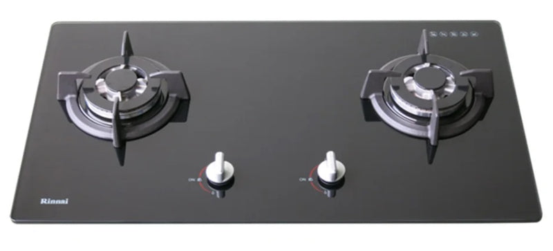 Rinnai RB7302 2 BURNER Glass Hob