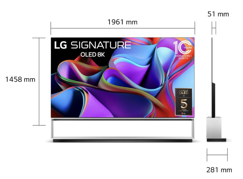 LG OLED88Z3PSA OLED 8K Z3 88" Smart TV