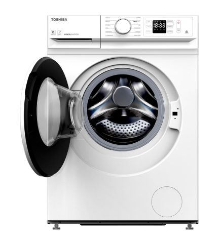 Toshiba TW-BL85A2S T11 White Front Load Washing Machine with WiFi Control, 7.5kg