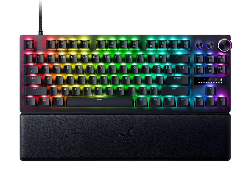 Razer Huntsman V3 Pro Tenkeyless - Tenkeyless Analog Optical Esports Wired Keyboard