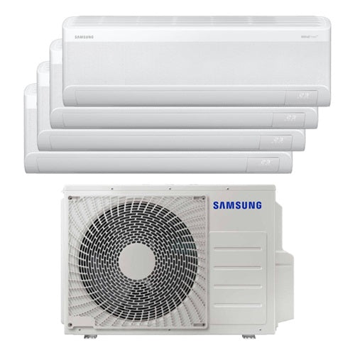 Samsung AJ070DCJ4KF / AJ009DBAPKF x3 + AJ024DBAPKF Windfree System 4 Aircon (9k X3 + 24k)