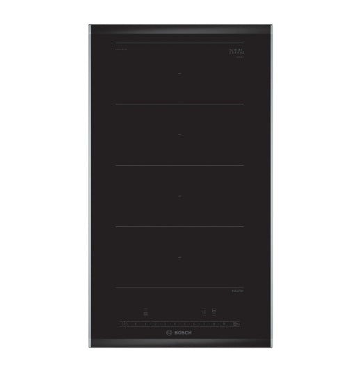 Bosch PXX375FB1E Series 6 Flex induction cooktop 30 cm Black