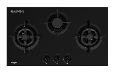 Whirlpool’s W4OMSK58RU1SBA 60cm W COLLECTION Multifunction Oven with Gentle Steam Function + Whirlpool’s GWG7830TS 78cm 3-Burners Gas Hob (Town Gas) + Whirlpool’s WCO9FTS 90cm Compact Hood