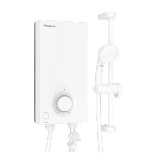 Panasonic V Series Water Heater DH-3VS1SW with 9 Safety Features and Anti-Bacterial Ag+ Crystal Material Shower Head