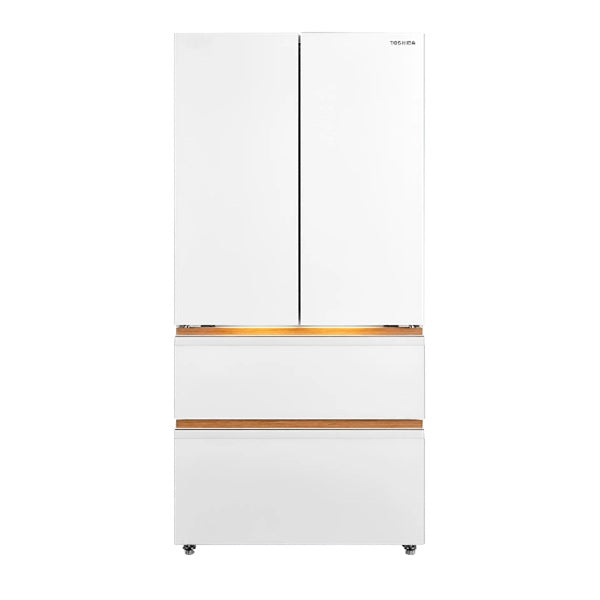 Toshiba GR-RF694WI-PGX(67) Japandi Series 526L Multi Door Refrigerator - White