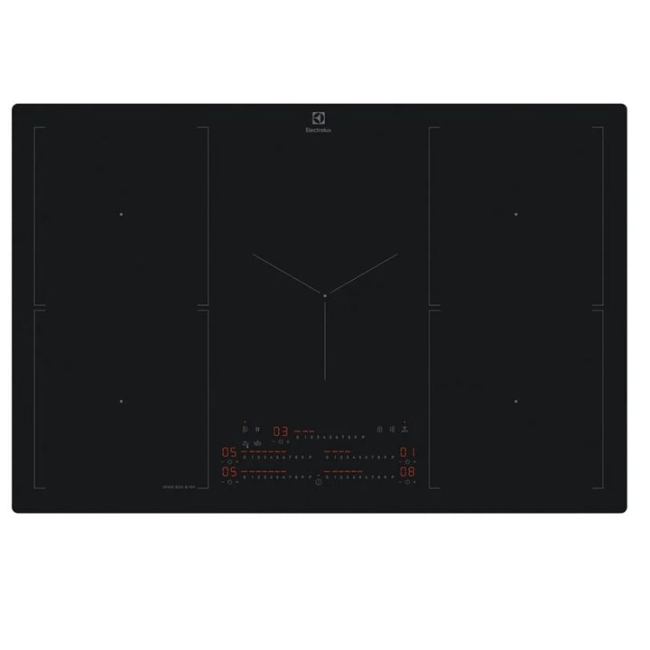 Electrolux KIS87553IT 80cm 800 SenseBoil&Fry Built-in Induction Hob with 5 Cooking Zones