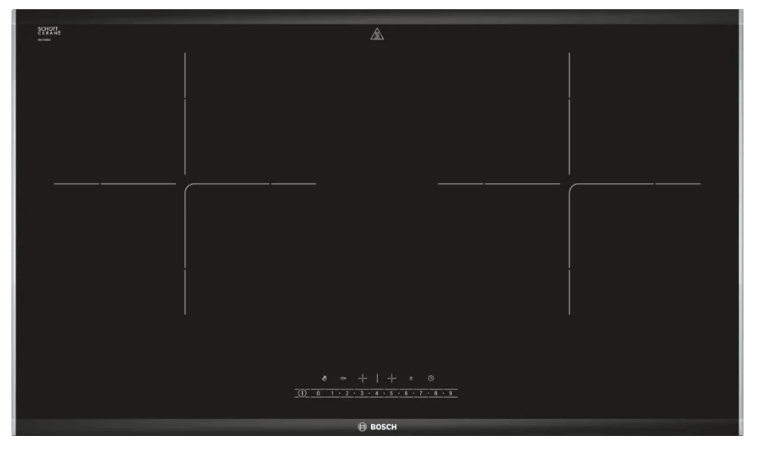 Bosch PPI82560MS 78CM Built-in Induction Hob +  MCM3100WGB Food processor MultiTalent 3700 W White