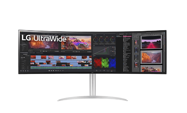 LG 49WQ95C-W Copy Model Name 49'' 32:9 UltraWide™ Dual QHD Nano IPS™ Curved Monitor