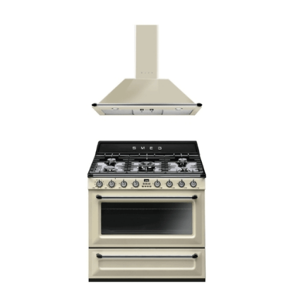 KT90PE + TR90P9 Hood & Freestanding Cooker Bundle