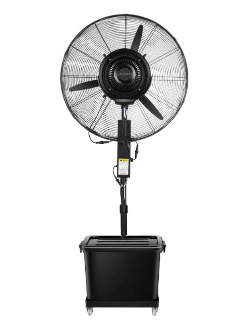 Amoi Industrial Spray Fan Outdoor Water Mist Water-Cooled Atomization Powerful Commercial Cooling Water-Adding Floor Fan