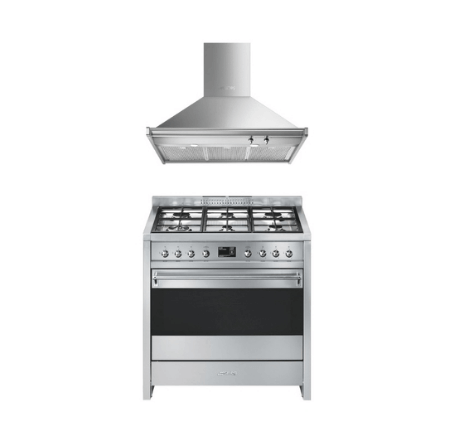 KD90HXE + A1-9 Hood & Freestanding Cooker Bundle