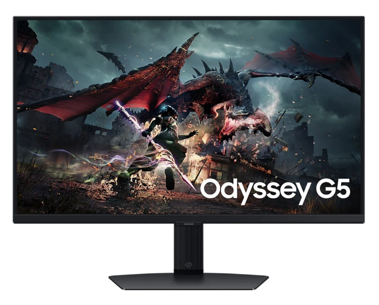 Samsung LS27DG502EEXXS 27" Odyssey G5 G50D QHD 180Hz Gaming Monitor