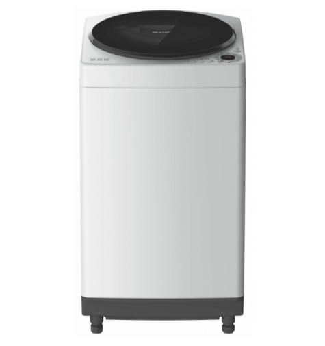 Sharp ES-W80EW-H Full Auto Washing Machine  8 KG - Light Grey