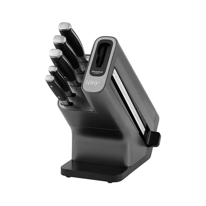 Ninja K32005SM Foodi NeverDull Premium 5 Piece Knife Block Set