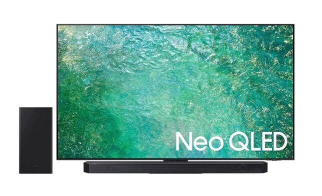 Samsung 65" Neo QLED 4K QN85C Smart TV (2023) + Q-series Soundbar HW-Q800C 5.1.2ch Sub Woofer (2023)