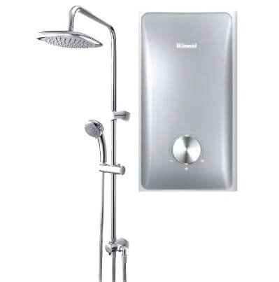 Rinnai REI-A330DP-R-WW/WB/WS Ore Series (With Pump) Rainshower LED Illumination