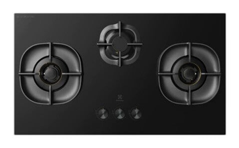 Electrolux EHG9350BCP 90cm UltimateTaste 500 Built-in Gas Hob With 3 Burners (PUB)