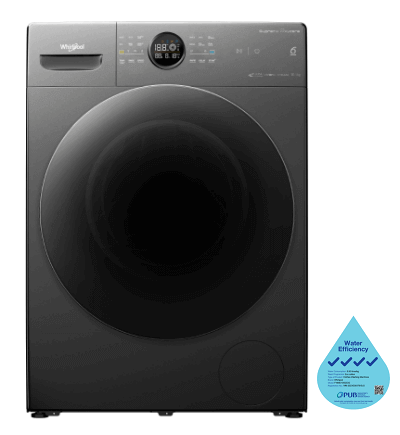 Whirlpool FWMD10502GW/GG Supreme OxyCare 10.5kg Front Load Washer (4 Ticks)