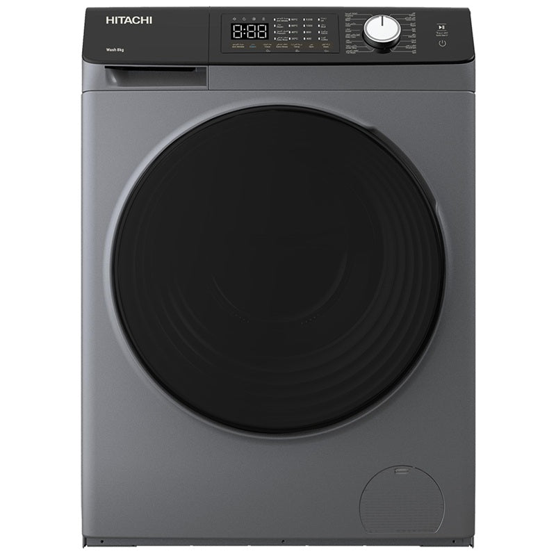 Hitachi BD-802HVOS Front Loading - Washer 8 Kg