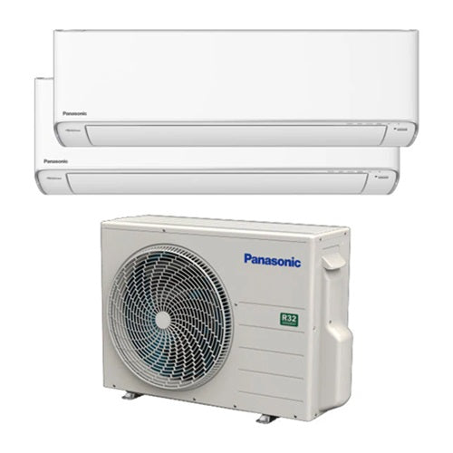 Panasonic CU-3XU28YBZ / CS-XU9XKZW + CS-XU18XKZW Xu System 2 Aircon (9k + 18k)