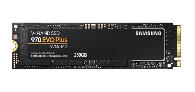 Samsung MZ-V7S250BW 970 EVO Plus NVMe M.2 SSD 250GB