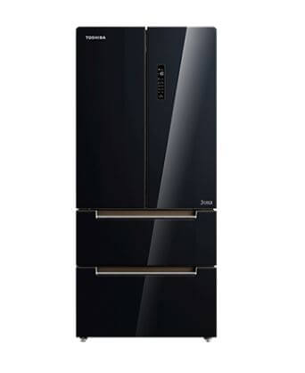 Toshiba GR-RF532WE-PGX 503L Top French Door Fridge