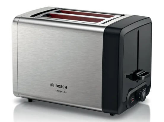 Bosch TAT4P420 Compact toaster DesignLine Stainless steel