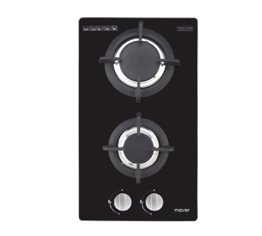 Mayer MMGH320 30 cm 2 Burner Domino Gas Hob