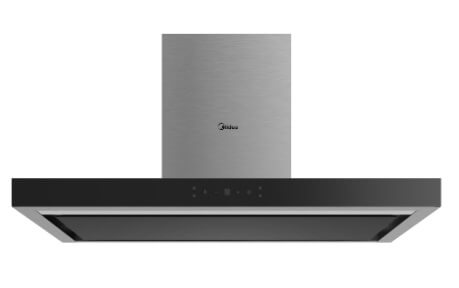 Midea MBI-90M79BK / MBI-90M79SK Chimney Hood + MBI-IHT261 Ceramic Built-in Induction Hob