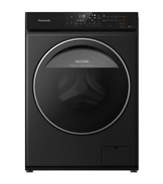 Panasonic Care+ Edition 10kg Front Load Washer NA-V10FR1BSG with Blue Ag+