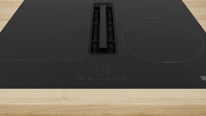 Bosch PVS601B16E Series 4 Induction hob with integrated ventilation system 60 cm flush mount