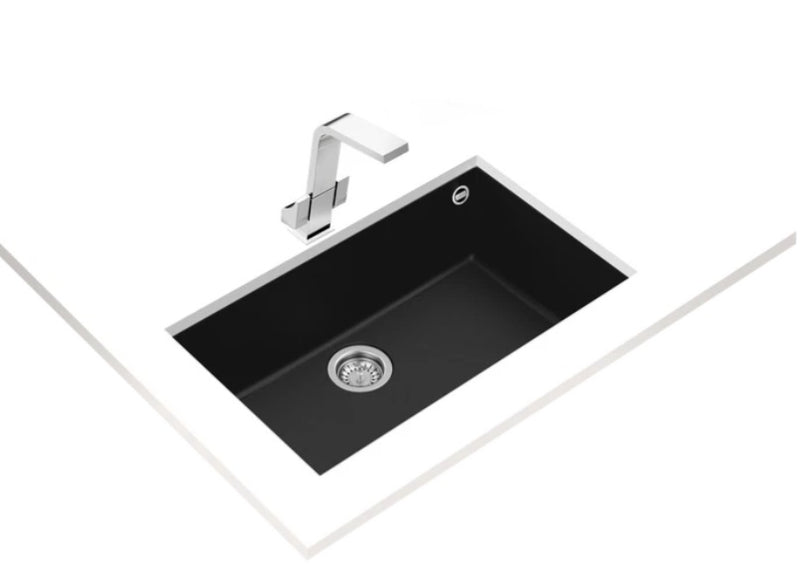 Teka Square 72.40 TG Undermount Tegranite Sink With One Bowl