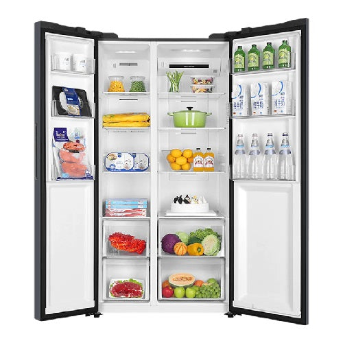 Haier BCD-538WGLSSEDBX Leader/Commander Side by Side 538L Refrigerator 1Yr Warranty Commercial Use