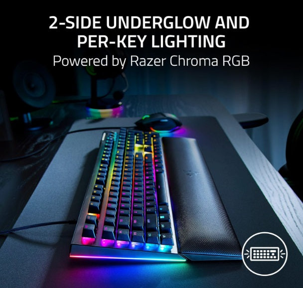 Razer BlackWidow V4 -Green Mechanical Switches - Lion City Company